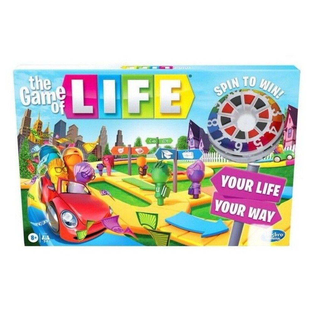 NEW The Game of Life Board Game Hasbro Gaming Factory Sealed Unopened